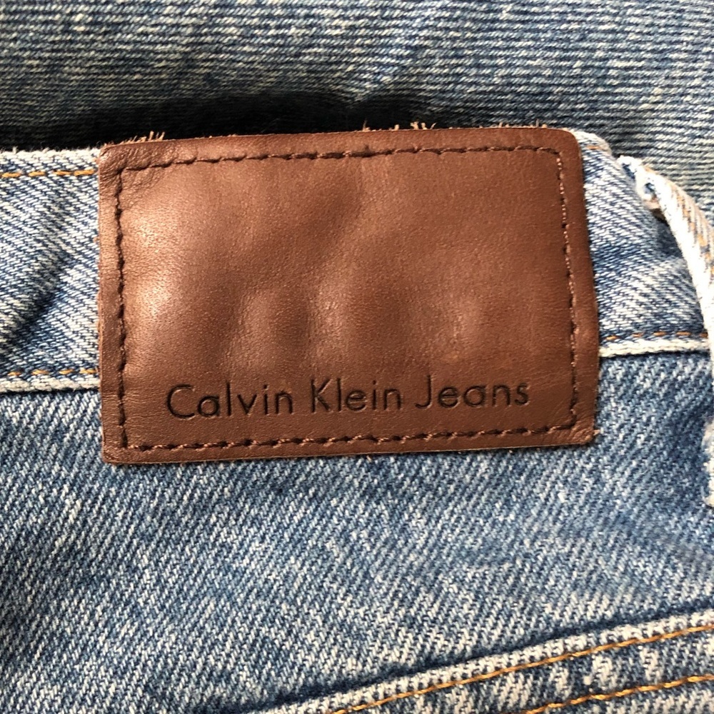 CALVIN KLEIN EASY FIT BLUE JEANS W34 - Picture 6 of 14